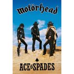 Motorhead 'Ace Of Spades' Printed Flag - NEW textile poster
