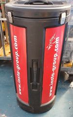 Wheeled Trolley Lockable Storage Case Exhibition Display Transport