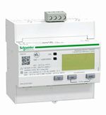 Schneider Electric iEM3165 63A 3-Phase LCD DIN Rail AC Energy Meter A9MEM3165