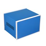 Metal Blue Project Junction Box Enclosure Case 210x180x140mm(8.27x7.09x5.51inch)