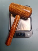 Heavy Duty Cricket Bat Knocking Mallet, Bat Knocking Hammer : Premium Quality 