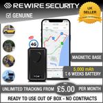 104N Magnetic GPS Tracking Device for Cars, Vans & Trailers - Long Battery Life