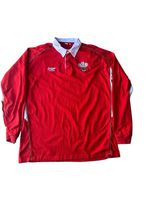 Vintage Cotton Traders Wales Rugby Shirt Men's 3XL Home Red