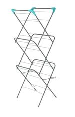 3 TIER CLOTHES DRYER AIRER FOLDABLE LAUNDRY RACK WASHING LINE DRYING HORSE 14M