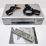 Philips VHS VCR Video Cassette Tape Player & Recorder VR630 with REMOTE CONTROL