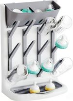 Baby Bottle Drying Rack, Space Saving Vertical Countertop Organiser for Feeding 