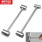 2PCS Durable Hinges Gap Adjusting Wrench Door Hinge Repair Spanner Hand Tool UK