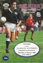 Selkirk RFC v Glasgow Southern RFC (Defunct) Premier Div Three 31st Aug 1996