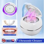 Ultrasonic Retainer Cleaner Invisalign UV-Dental Pod Denture Aligner Mouth Guard