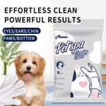 Mioszzi Pet Wipe Gloves, Microfiber Pet Cleaning Wipes,Herbal Conjunctivitis