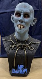 Kurt Barlow Mr Barlow Resin Bust Salems Lot Approx 400mm Tall. Delivery 7/10days