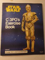 Star Wars C-3PO's Exercise Book Rare Vintage 1977 Out of This World Letraset UK