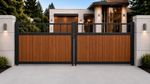 Composite Driveway Gate