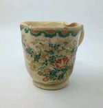 Satsuma Antique Japanese Pottery Cup - Marked 'Kinkozan', Early 20th Century
