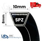 SPZ SEC V BELT (SPZ SECTION BRANDED 10 x 8MM V BELT ) - CHOOSE SIZE IN MM)