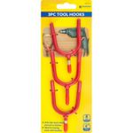 3 Tool Wall Storage hook set Garage Tools Hanger Shed Garden Drill Spade