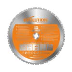 Evolution 355mm Multi-Material Cutting 36T Chop Saw Blade