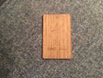 1hg one rewards Hotel Key Card Wooden Wood new