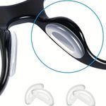 5 Pairs Anti-Slip Stick On Nose Pads Silicone For Eye Glasses Sunglasses
