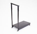 The Ramp People Outdoor Step with Handrails - Adjustable Half Step Mobility