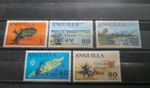 Anguilla Stamps 1969 Christmas. Complete Set.MNH Overprinted