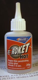Deluxe Materials AD43 Roket Hot Super Thin Penatrating Cyno 1-5 second Superglue