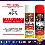 Strong as an Ox Spray Adhesive Spray Vinyl Carpet Leather Upholstery 500ml/300ml