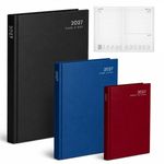 2027 Diary A4/A5/A6 Page A Day/Week To View Diary Hardback Case Bound Back Cover
