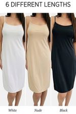 Ex Marks Spenc**s  Full Slip Flexi Fit Cooling White Black Nude Anti Static NEW