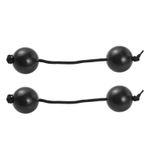 2 Pcs African Rhythms Aslatua Shakers Rhythm Sand Ball Musical Percussion Instru