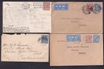 GB postal History Lot collection x 12 covers & cards + 1 piece 1890-50s