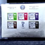 Paraguay 1961 imperf - Europa CEPT - MNH - 5 Stamps Souvenir Sheet