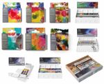 Winsor Newton Professional Watercolour Art Paint Sets Half Pans Tubes Artist