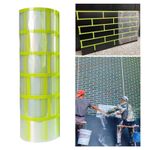 Brick Faux Tape Decorative Grid Pattern Sticker Convenient Faux Brick Tape for