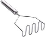 Potato Masher Stainless Steel Professional Heavy Duty Metal Wire Masher Pot