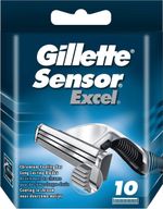 Gillette Sensor Excel Razor Blades for Men - 10, 20, 30, 40 or 50 pack