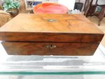 Antique Victorian Walnut Writing Slope