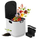 4.2L Electric Kitchen Composter Automatic Countertop Food Waste Fertilizer Bin