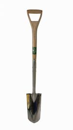 Old Poachers Spade Planting Greenman Stainless Steel Rabbiting Filled YD Handle 