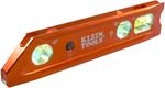 Klein Tools Magnetic Torpedo 9"/230mm Spirit Level With LED Light Vials, 935RBLT