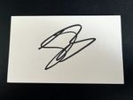 FRANK DE BOER - GREAT DUTCH FOOTBALLER  - SIGNED WHITE CARD