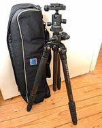Benro C1980T Carbon Fibre Camera Tripod + B0 Ball Head, Quick Release plate &bag
