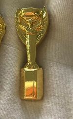 WORLD CUP Jules Rimet Trophy 3D PIN BADGE FOOTBALL SOCCER