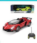 YSAMAX Remote Control Fast Modern Racing Car with 3D Light, Go Forward, Backward