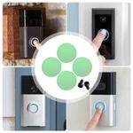 4Pcs Easy To Install Doorbell Button Replacement for Ring Doorbell UK