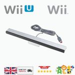 SENSOR BAR FOR NINTENDO WII & WII U WITH STAND WIRED INFRARED RECEIVER - NEW