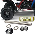 Rear Swingarm Bearing Bolt Bushing Rebuild Kit Fit for Yamaha Banshee 350 YFZ350
