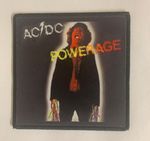 Ac/Dc Powerage Album Cover Square Woven Sew Or Iron On Patch Officially Licensed