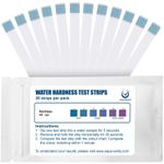 TOTAL WATER HARDNESS TEST STRIPS x 20 - FAST & ACCURATE WATER HARDNESS TEST KIT