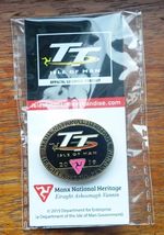 2019 TT Isle of Man IOM Motorcycle bike racing enamel badge pin lapel